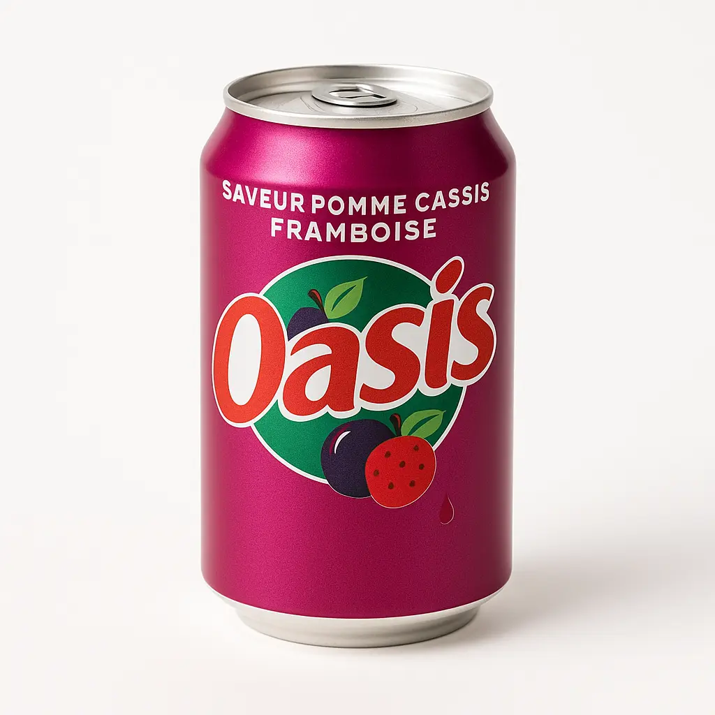 Oasis pomme cassis framboise 33cl