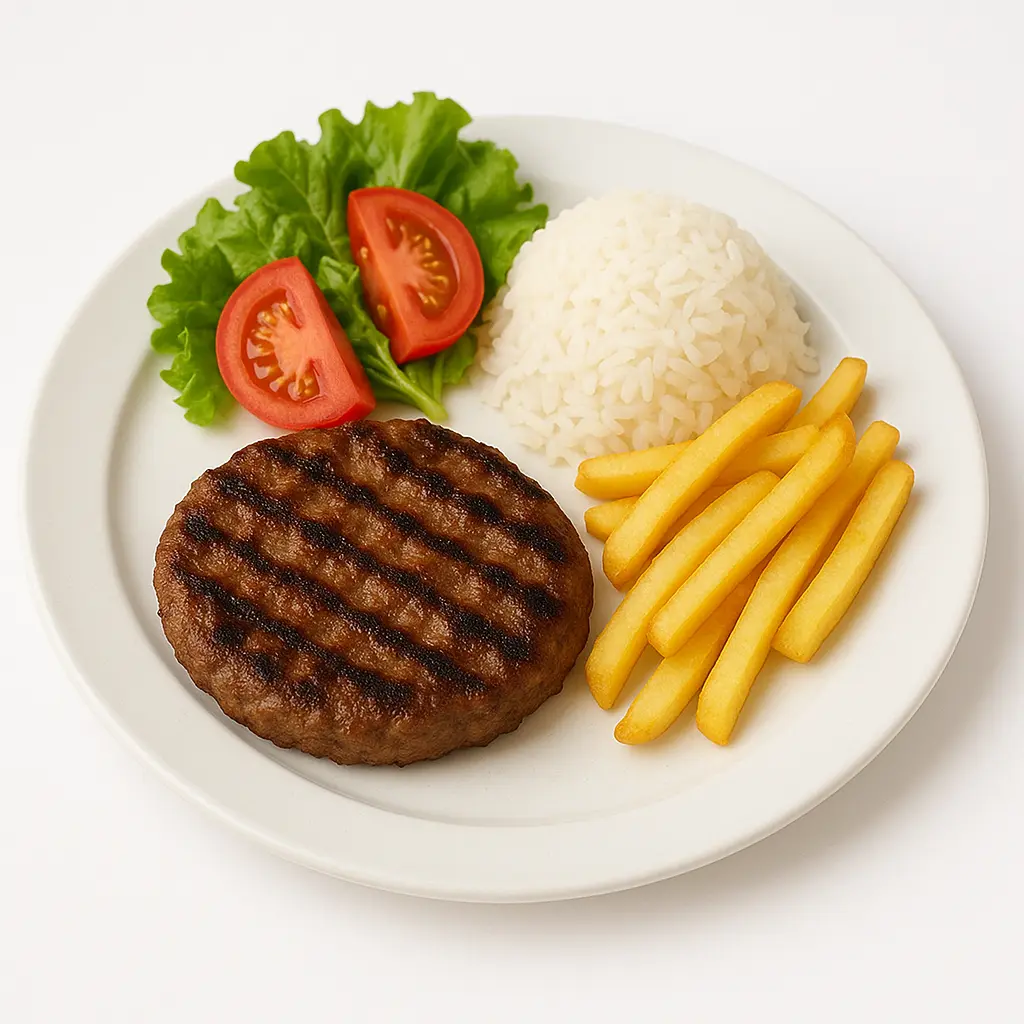 Assiette Steak Haché